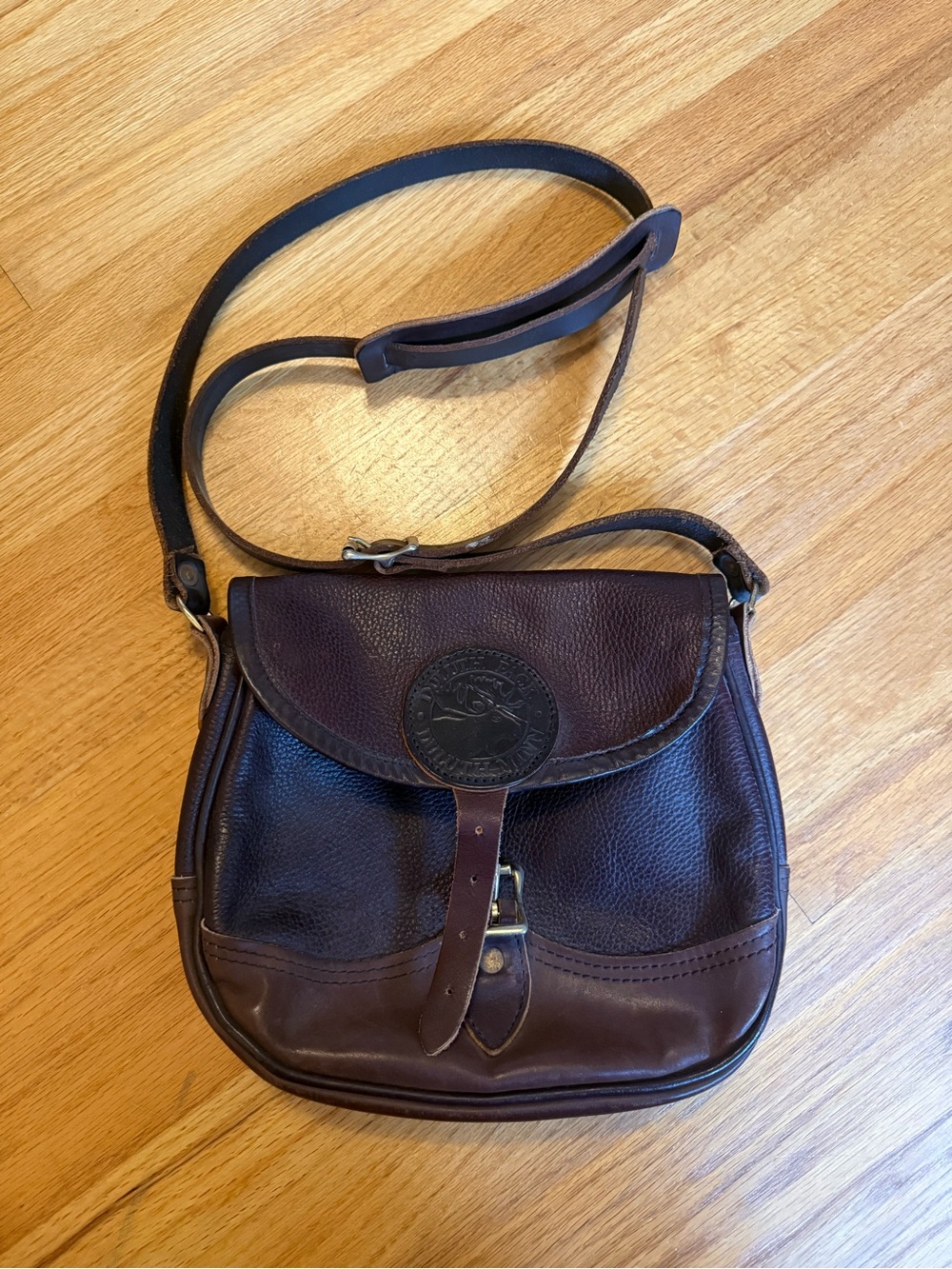 Duluth pack Brown Leather Saddle Bag